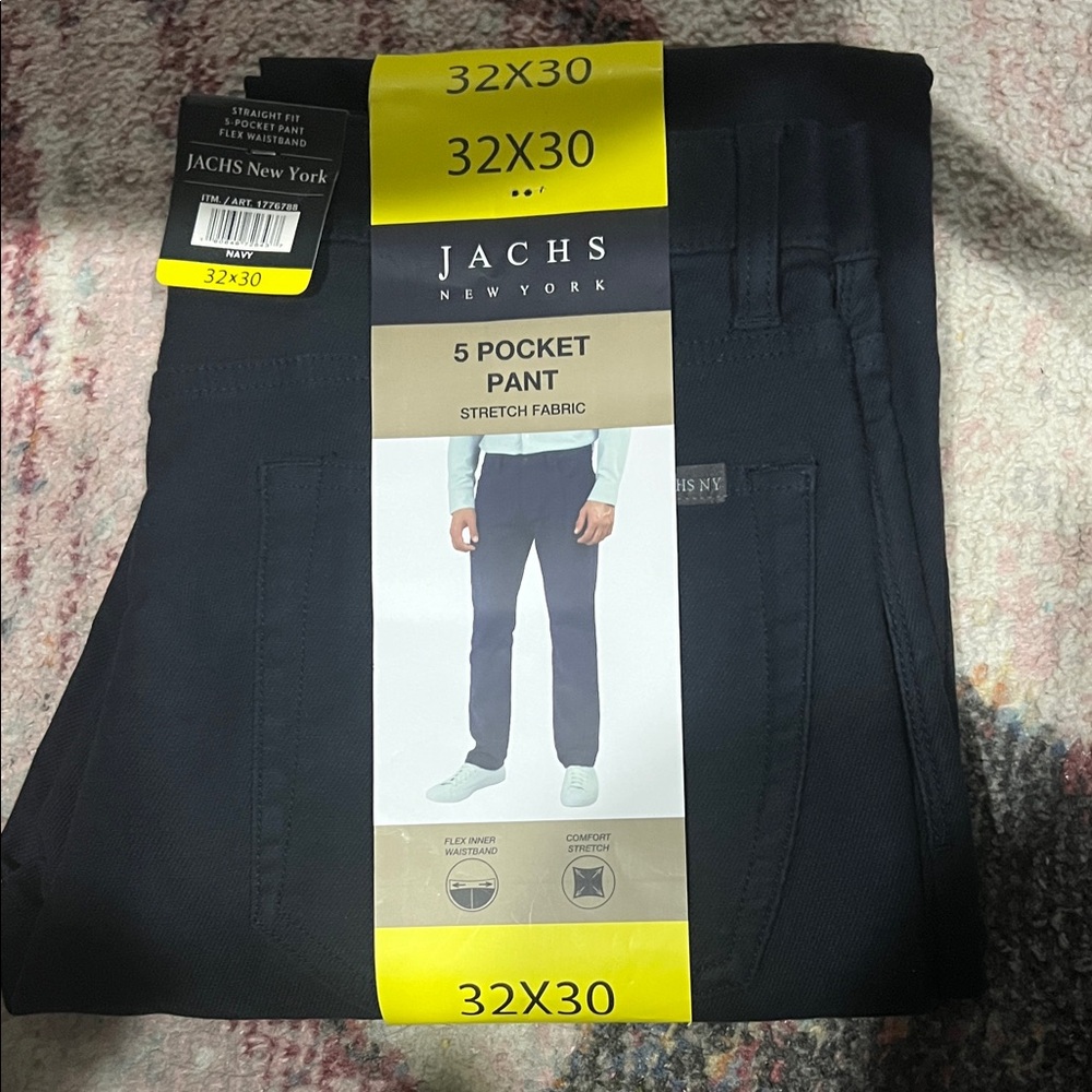 Jachs Navy 5 Pocket Pants